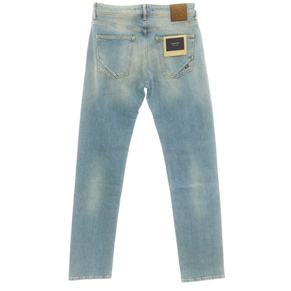 [New Outlet] INCOTEX BLUE DIVISION Regular Stretch Denim Pants Jeans Blue [33] [Condition Rank N-] [Men&