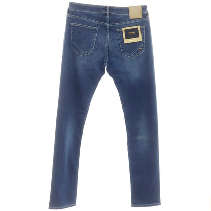 [New Outlet] INCOTEX BLUE DIVISION Slim Denim Pants Navy [33] [Condition Rank N-] [Men&