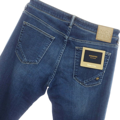 [New Outlet] INCOTEX BLUE DIVISION Slim Denim Pants Navy [33] [Condition Rank N-] [Men&