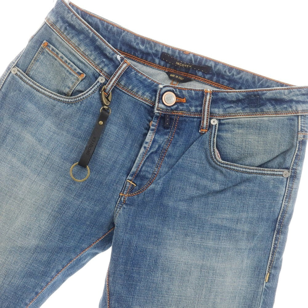 【SALE10％OFF/返品不可】【新品アウトレット】インコテックス ブルーディヴィジョン INCOTEX BLUE DIVISION Slim デニムパンツ ブルー【 33 】【 状態ランクN- 】【 メンズ 】