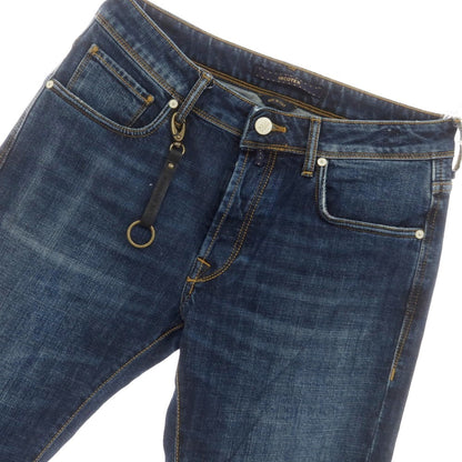 [New] INCOTEX BLUE DIVISION Slim Denim Pants Navy [33] [Condition Rank N] [Men&