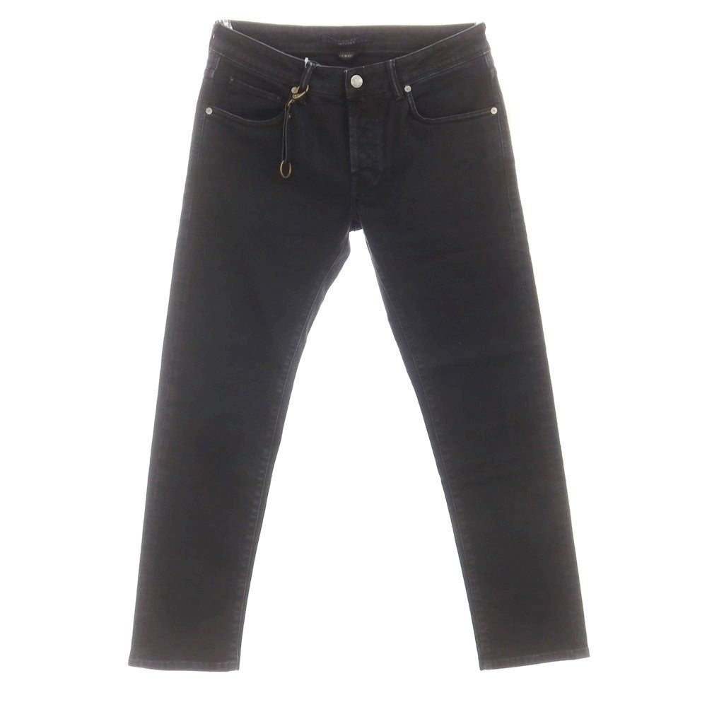 [New] INCOTEX BLUE DIVISION Slim Denim Pants Black (Dark Gray) [33] [Condition Rank N] [Men&