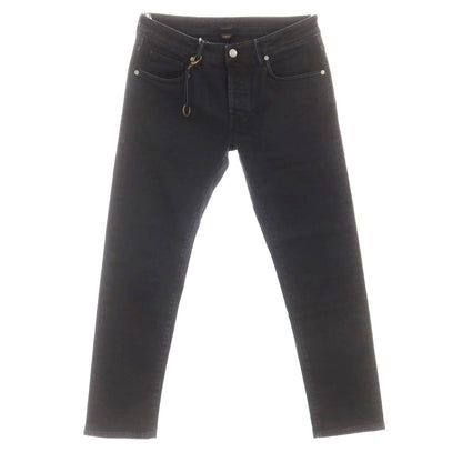 [New] INCOTEX BLUE DIVISION Slim Denim Pants Black (Dark Gray) [33] [Condition Rank N] [Men&
