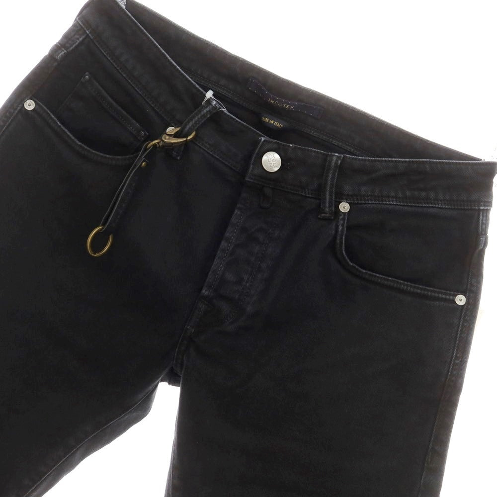 [New] INCOTEX BLUE DIVISION Slim Denim Pants Black (Dark Gray) [33] [Condition Rank N] [Men&
