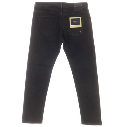 [New] INCOTEX BLUE DIVISION Slim Denim Pants Black (Dark Gray) [33] [Condition Rank N] [Men&