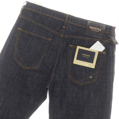 【新品アウトレット】インコテックス ブルーディヴィジョン INCOTEX BLUE DIVISION Tapered ストレッチ デニムパンツ ジーンズ ネイビー【 34 】【 状態ランクN- 】【 メンズ 】