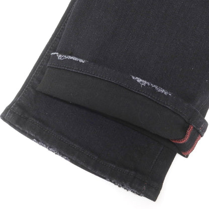 [New] INCOTEX BLUE DIVISION Slim Stretch Denim Jeans Black [30] [Condition Rank N] [Men&