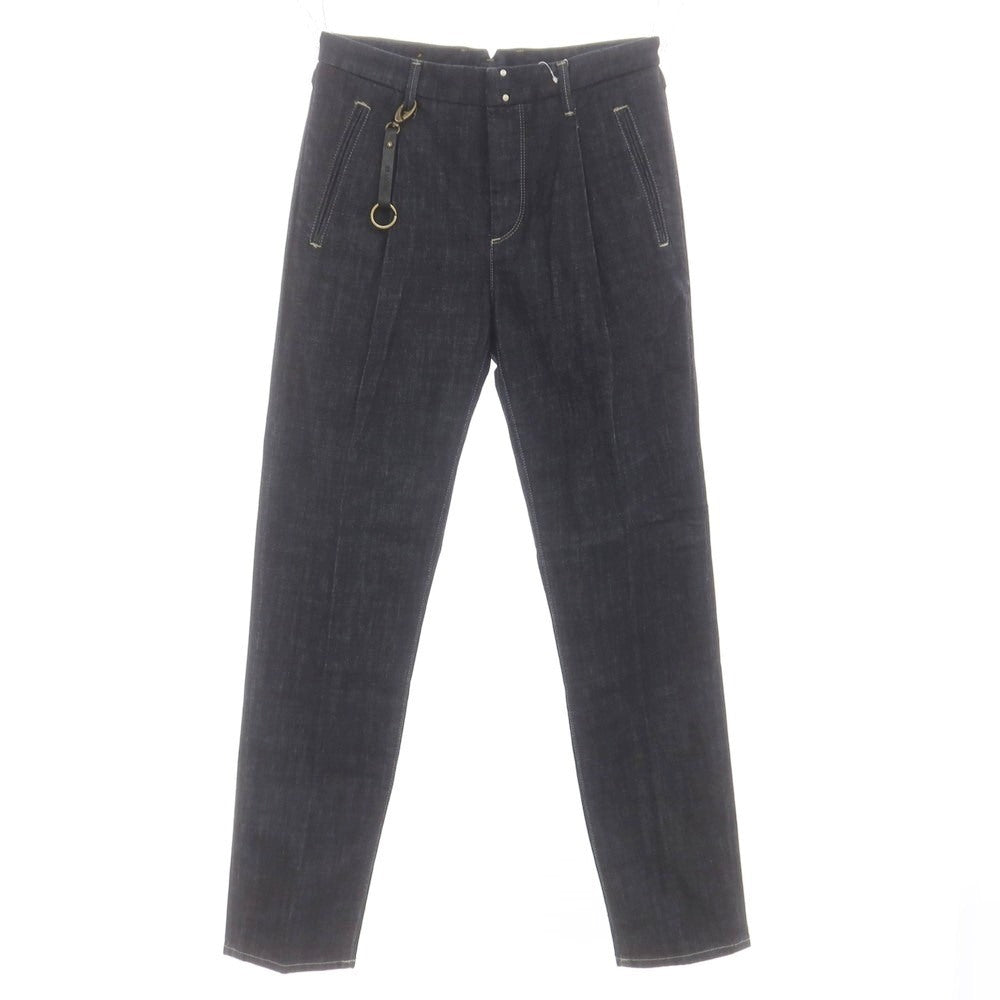 [New Outlet] INCOTEX BLUE DIVISION Stretch Denim Pants Jeans Navy [34] [Condition Rank N-] [Men&