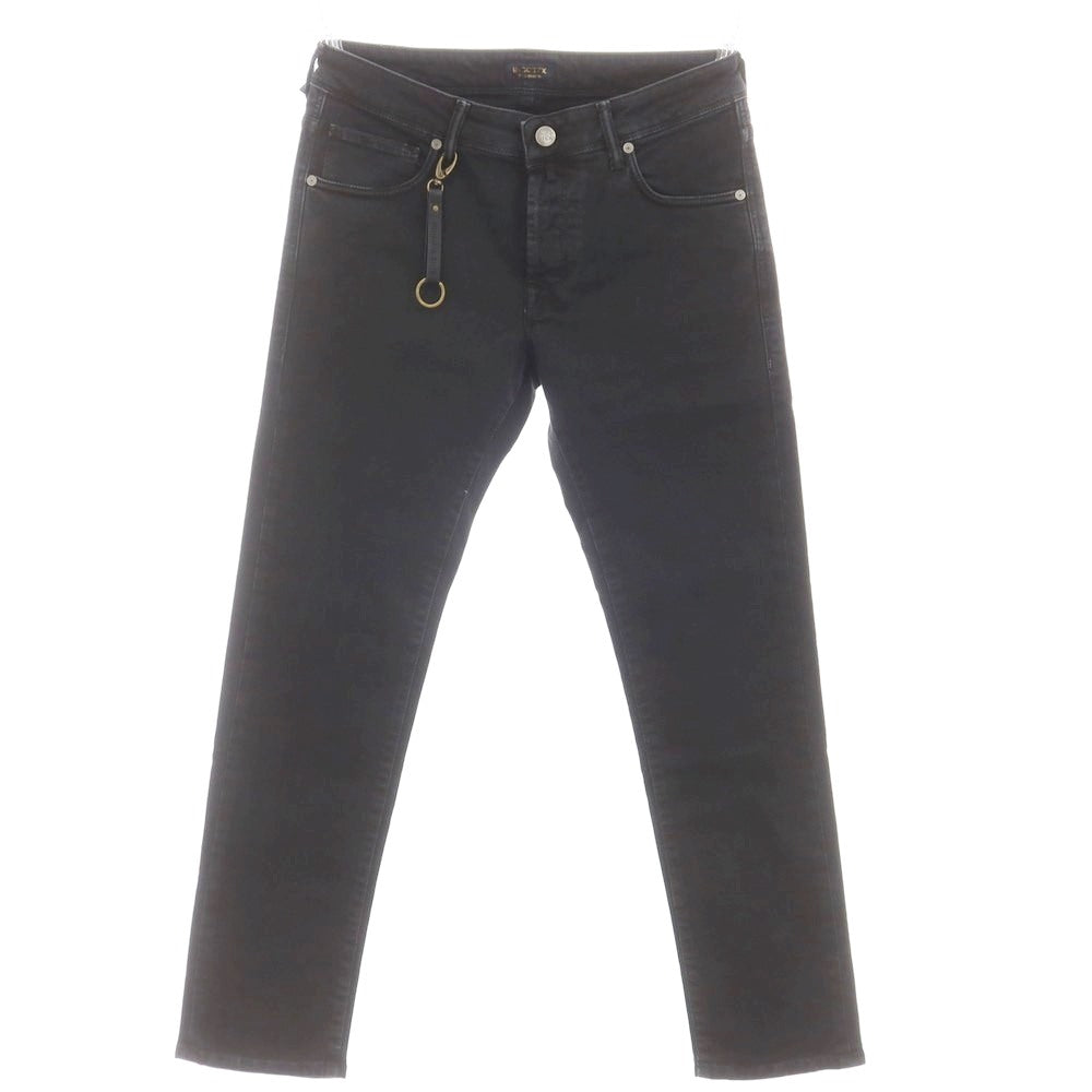 [New Outlet] INCOTEX BLUE DIVISION Slim Stretch Denim Pants Jeans Black [29] [Condition Rank N-] [Men&