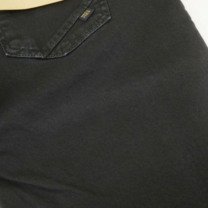 [New Outlet] INCOTEX BLUE DIVISION Slim Stretch Denim Pants Jeans Black [34] [Condition Rank N-] [Men&