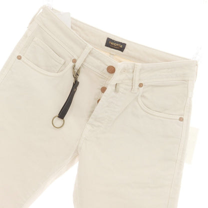 [New Outlet] INCOTEX BLUE DIVISION Slim Stretch Denim Pants Jeans Light Beige [32] [Condition Rank N-] [Men&