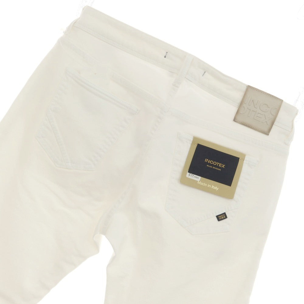 [New] INCOTEX BLUE DIVISION Slim Stretch Denim Jeans White [33] [Condition Rank N] [Men&