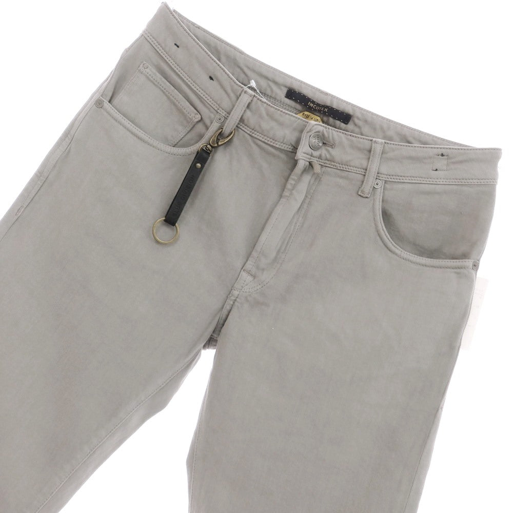 [New Outlet] INCOTEX BLUE DIVISION Regular Cashmere Blend Stretch Denim Pants Jeans Gray [33] [Condition Rank N-] [Men&