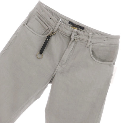 [New Outlet] INCOTEX BLUE DIVISION Regular Cashmere Blend Stretch Denim Pants Jeans Gray [33] [Condition Rank N-] [Men&