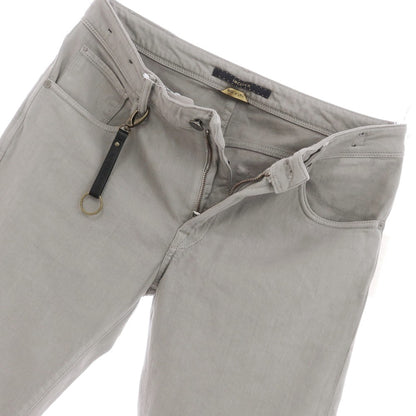 [New Outlet] INCOTEX BLUE DIVISION Regular Cashmere Blend Stretch Denim Pants Jeans Gray [33] [Condition Rank N-] [Men&