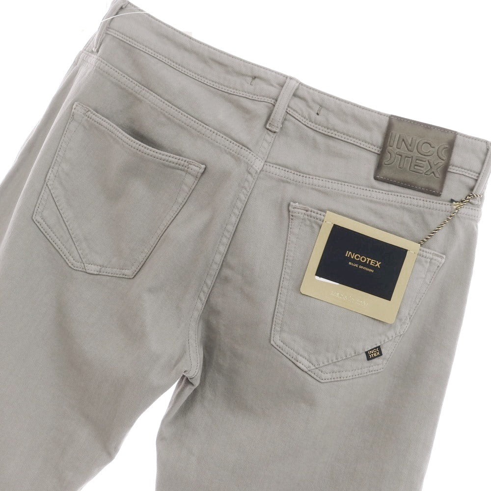 [New Outlet] INCOTEX BLUE DIVISION Regular Cashmere Blend Stretch Denim Pants Jeans Gray [33] [Condition Rank N-] [Men&