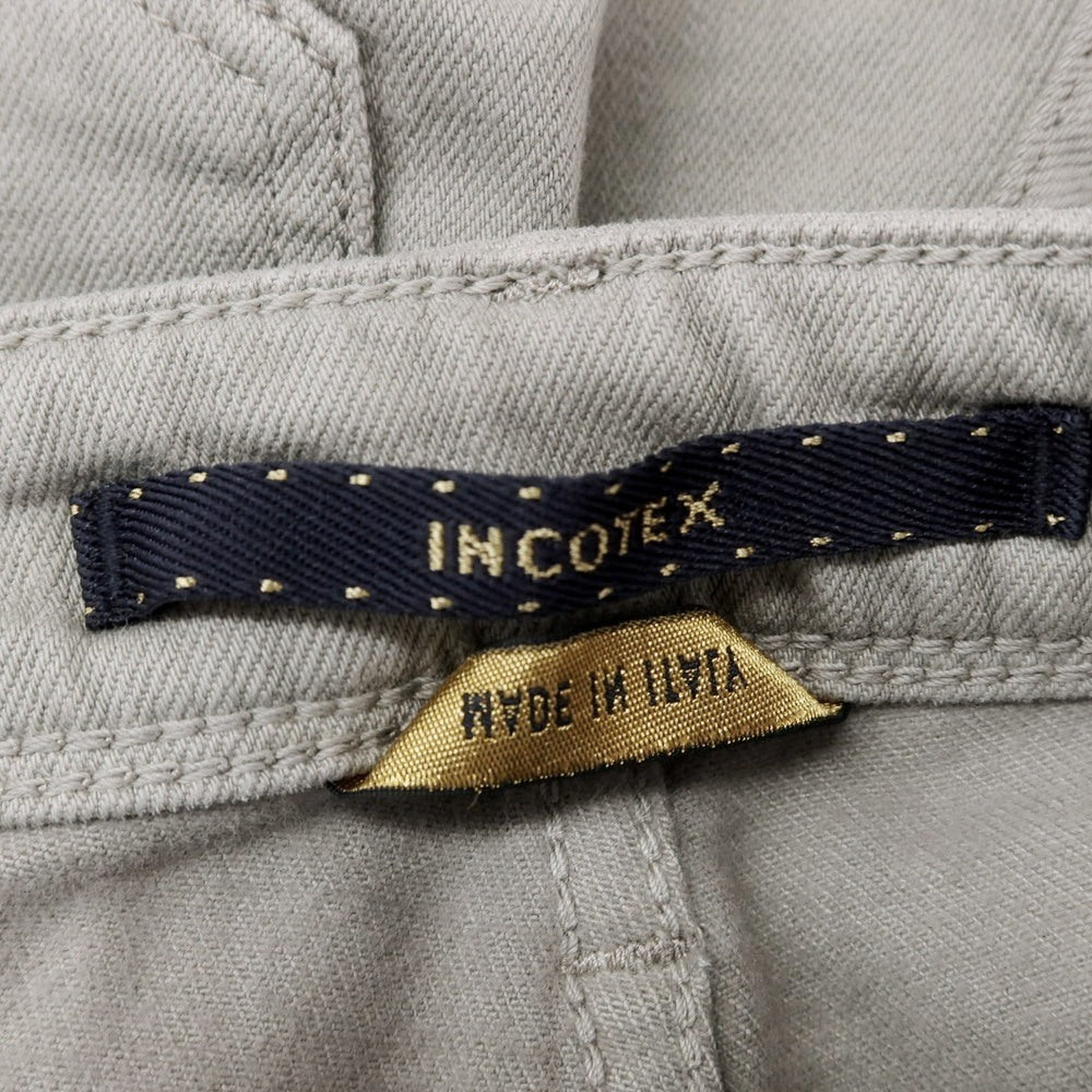 [New Outlet] INCOTEX BLUE DIVISION Regular Cashmere Blend Stretch Denim Pants Jeans Gray [33] [Condition Rank N-] [Men&