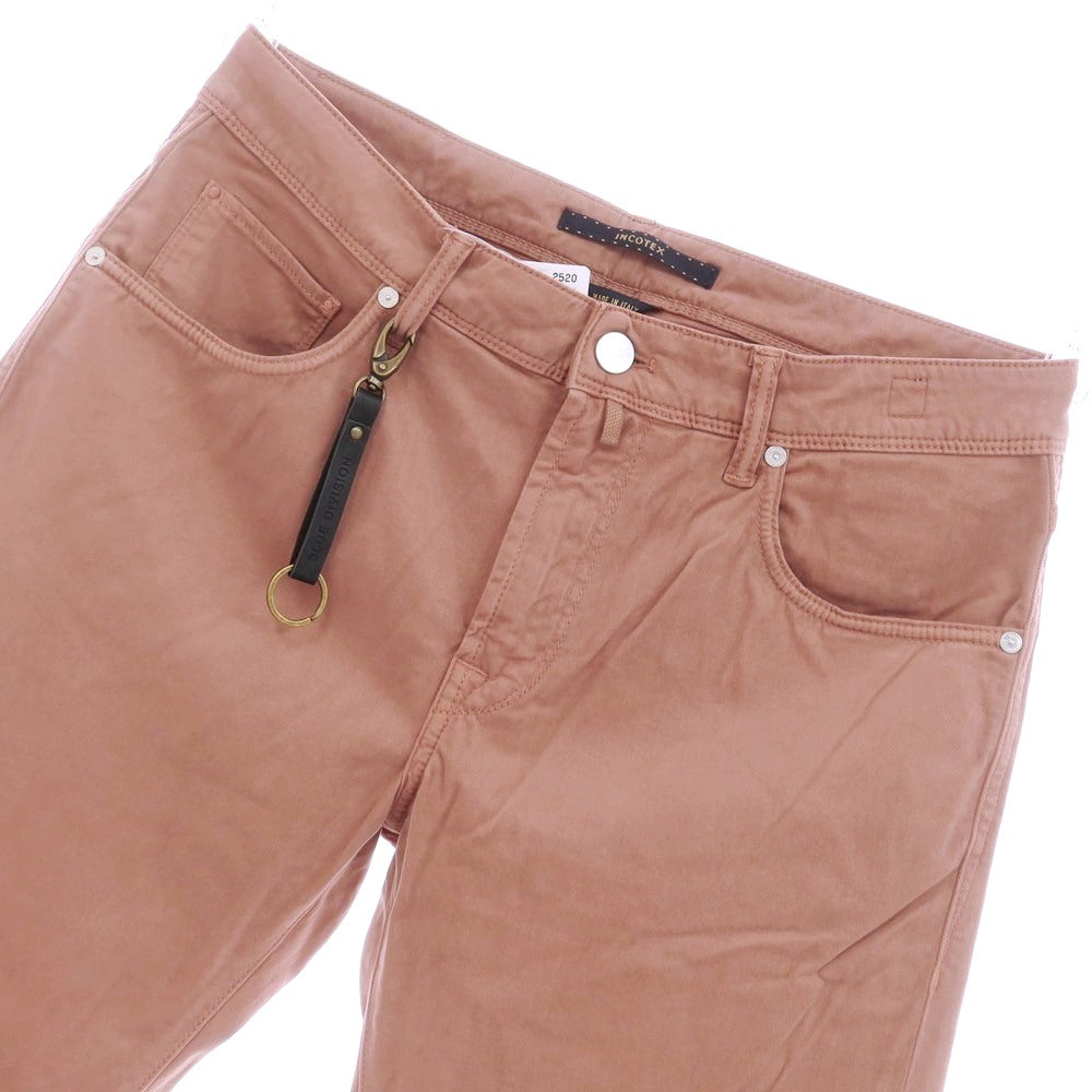[New] INCOTEX BLUE DIVISION Regular 5-pocket pants, rose pink [33] [Condition rank N] [Men&