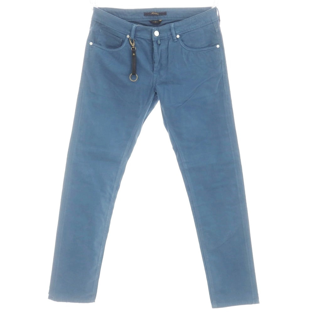 [New] INCOTEX BLUE DIVISION Slim 5-pocket pants, blue [33] [Condition rank N] [Men&