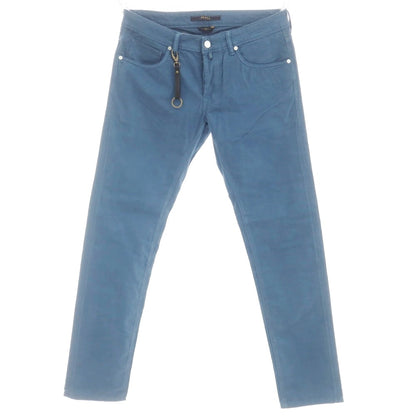 【新品】インコテックス ブルーディヴィジョン INCOTEX BLUE DIVISION Slim 5ポケットパンツ ブルー系【 33 】【 状態ランクN 】【 メンズ 】