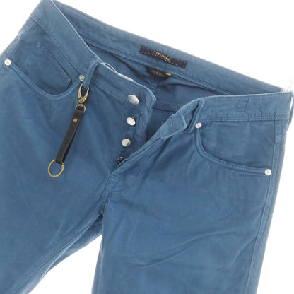 【新品】インコテックス ブルーディヴィジョン INCOTEX BLUE DIVISION Slim 5ポケットパンツ ブルー系【 33 】【 状態ランクN 】【 メンズ 】