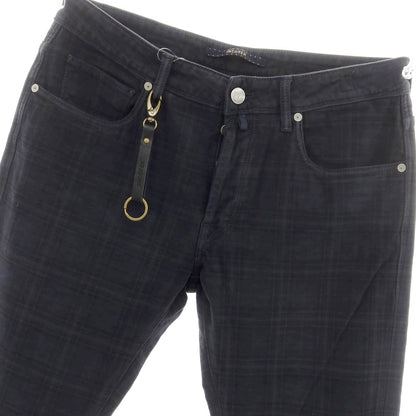 [New] INCOTEX BLUE DIVISION Slim Stretch Cotton 5 Pocket Pants Dark Navy [33] [Condition Rank N] [Men&