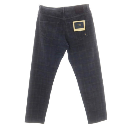 [New] INCOTEX BLUE DIVISION Tapered Stretch Cotton 5 Pocket Pants Dark Navy [33] [Condition Rank N] [Men&