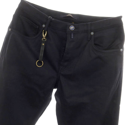 [New] INCOTEX BLUE DIVISION Tapered Stretch Wool Cotton 5 Pocket Pants Dark Navy [33] [Condition Rank N] [Men&