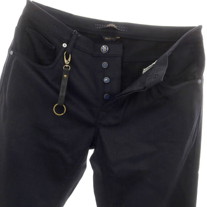 [New] INCOTEX BLUE DIVISION Tapered Stretch Wool Cotton 5 Pocket Pants Dark Navy [33] [Condition Rank N] [Men&