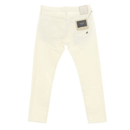 [New] INCOTEX BLUE DIVISION Slim Stretch Wool Cotton 5 Pocket Pants Cream [33] [Condition Rank N] [Men&