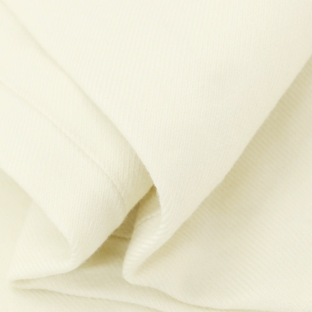 [New] INCOTEX BLUE DIVISION Slim Stretch Wool Cotton 5 Pocket Pants Cream [33] [Condition Rank N] [Men&