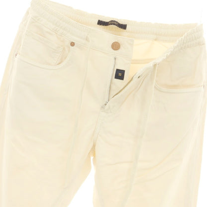 [New] INCOTEX BLUE DIVISION Slim Stretch Rayon Cotton 5 Pocket Pants Light Beige [33] [Condition Rank N] [Men&