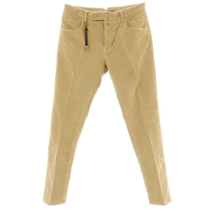[New Outlet] INCOTEX BLUE DIVISION TAILOR MADE Stretch Cotton Casual Slacks Pants Camel Brown [33] [Condition Rank N-] [Men&