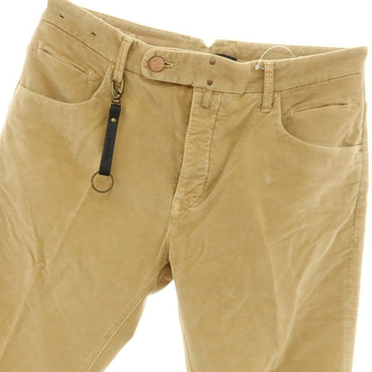 [New Outlet] INCOTEX BLUE DIVISION TAILOR MADE Stretch Cotton Casual Slacks Pants Camel Brown [33] [Condition Rank N-] [Men&