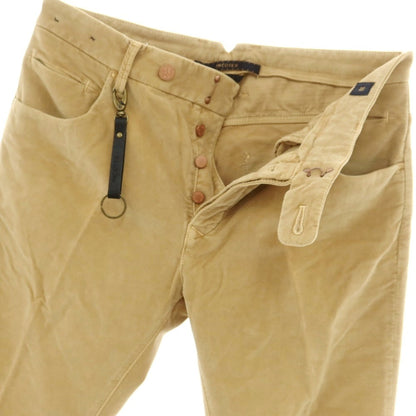 [New Outlet] INCOTEX BLUE DIVISION TAILOR MADE Stretch Cotton Casual Slacks Pants Camel Brown [33] [Condition Rank N-] [Men&