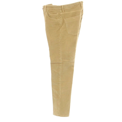 [New Outlet] INCOTEX BLUE DIVISION TAILOR MADE Stretch Cotton Casual Slacks Pants Camel Brown [33] [Condition Rank N-] [Men&