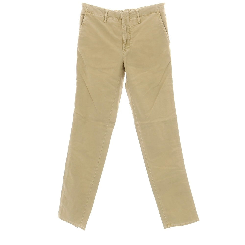 【新品アウトレット】インコテックス INCOTEX SLIM FIT ストレッチコットン チノパンツ ベージュ【 32 】【 状態ランクN- 】【 メンズ 】