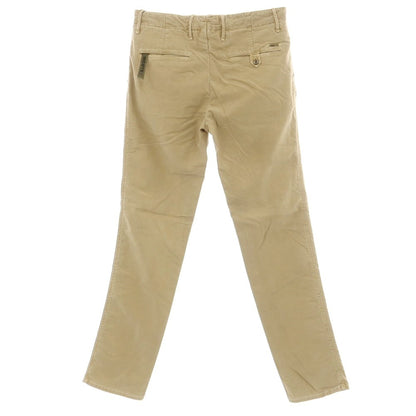 【新品アウトレット】インコテックス INCOTEX SLIM FIT ストレッチコットン チノパンツ ベージュ【 33 】【 状態ランクN- 】【 メンズ 】