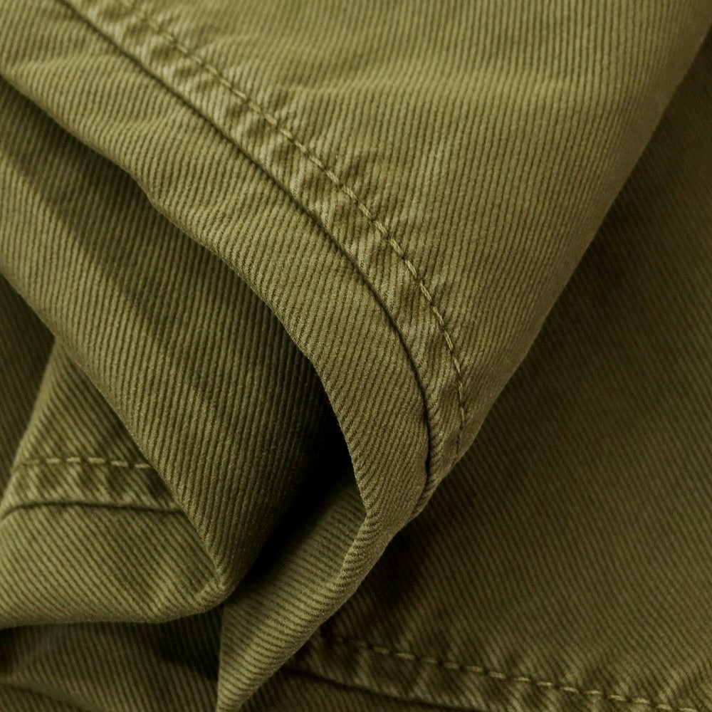 [New Outlet] INCOTEX SLIM FIT Stretch Cotton Chino Pants Olive Green [29] [Condition Rank N-] [Men&