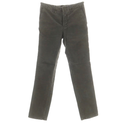 【新品アウトレット】インコテックス INCOTEX SLIM FIT ストレッチコットン チノパンツ ダークグレー【 32 】【 状態ランクN- 】【 メンズ 】