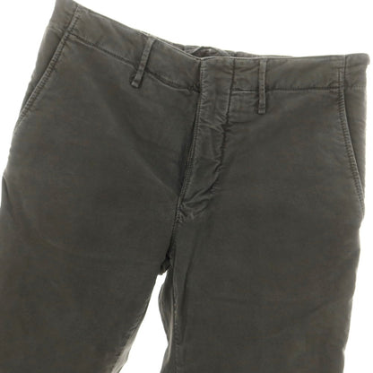 【新品アウトレット】インコテックス INCOTEX SLIM FIT ストレッチコットン チノパンツ ダークグレー【 32 】【 状態ランクN- 】【 メンズ 】