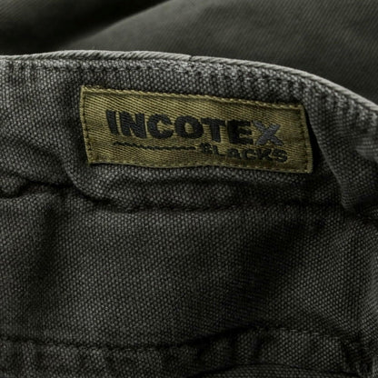 【新品アウトレット】インコテックス INCOTEX SLIM FIT ストレッチコットン チノパンツ ダークグレー【 32 】【 状態ランクN- 】【 メンズ 】