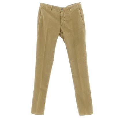 【新品】インコテックス INCOTEX SLIM FIT ストレッチコットン チノパンツ ダークベージュ【 33 】【 状態ランクN 】【 メンズ 】