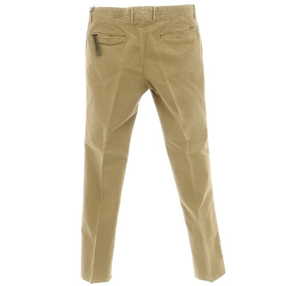 【新品】インコテックス INCOTEX SLIM FIT ストレッチコットン チノパンツ ダークベージュ【 33 】【 状態ランクN 】【 メンズ 】