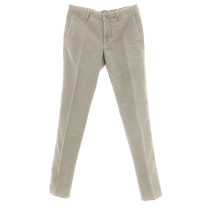 【新品】インコテックス INCOTEX SLIM FIT ストレッチコットン チノパンツ グレー【 32 】【 状態ランクN 】【 メンズ 】