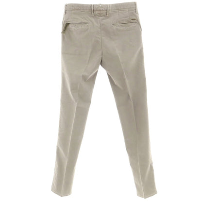 【新品】インコテックス INCOTEX SLIM FIT ストレッチコットン チノパンツ グレー【 32 】【 状態ランクN 】【 メンズ 】