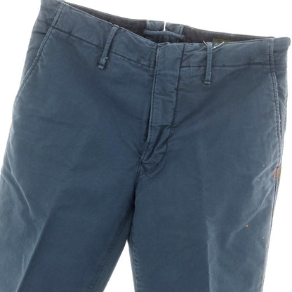 【新品】インコテックス INCOTEX SLIM FIT ストレッチコットン チノパンツ ライトネイビー【 32 】【 状態ランクN 】【 メンズ 】