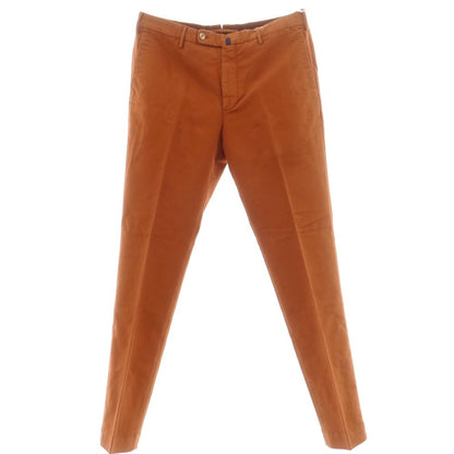 [New] INCOTEX REGULAR FIT Stretch Cotton Casual Slacks Pants Orange Brown [48] [Condition Rank N] [Men&