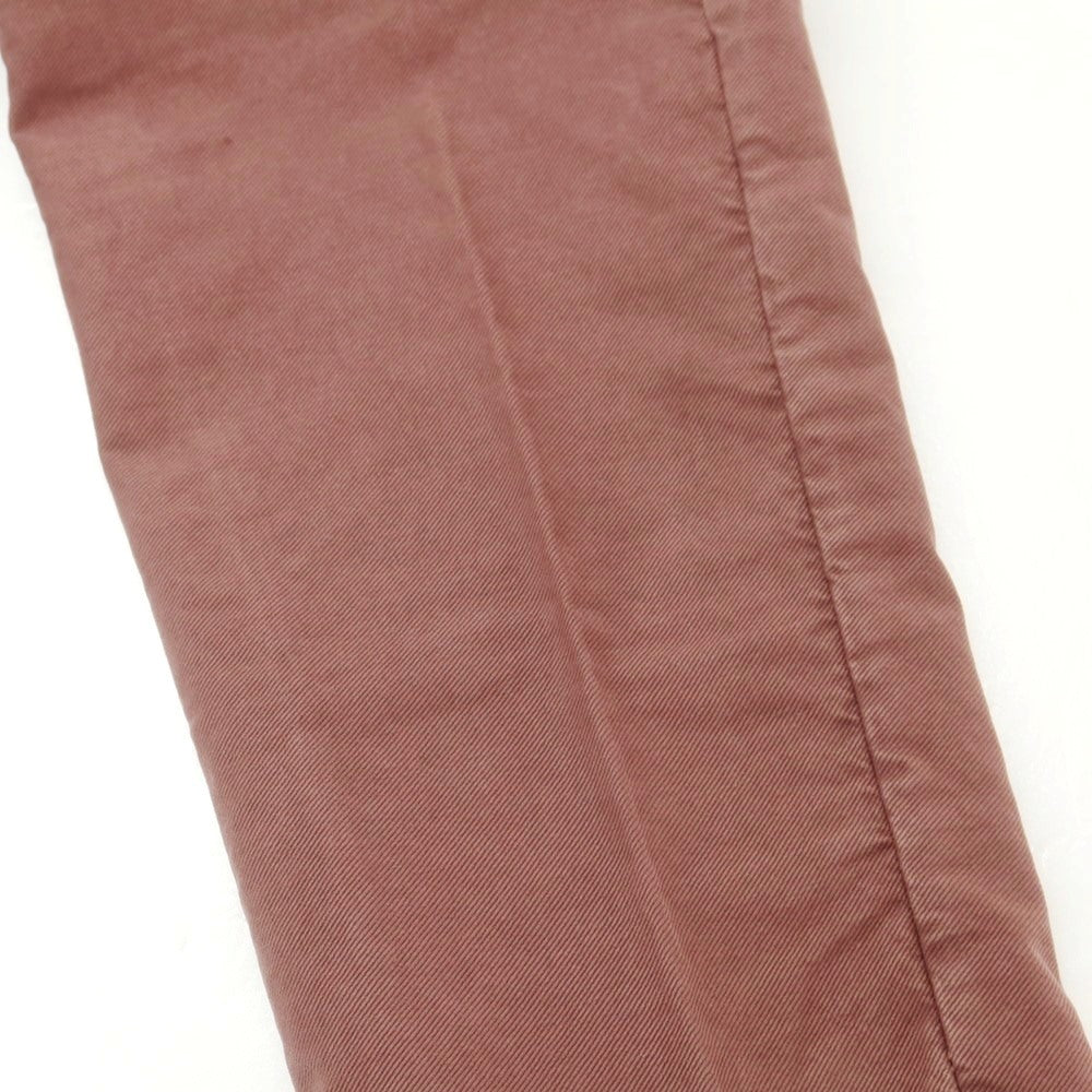 [New Outlet] INCOTEX TAPERED FIT Stretch Cotton Casual Slacks Pants Dusty Rose [32] [Condition Rank N-] [Men&