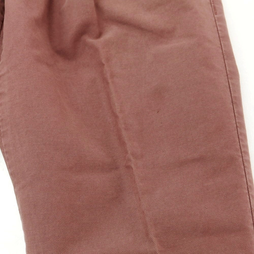[New Outlet] INCOTEX TAPERED FIT Stretch Cotton Casual Slacks Pants Dusty Rose [32] [Condition Rank N-] [Men&